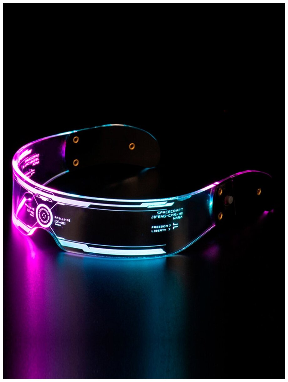 светящиеся очки cyberpunk фото 37