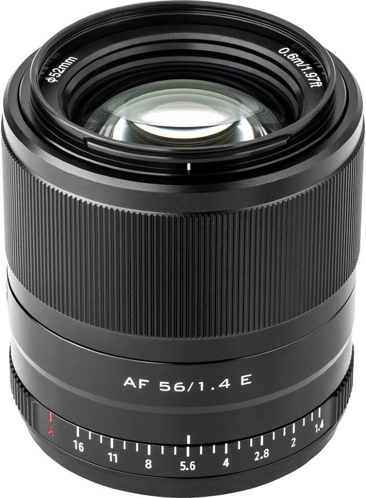 Объектив Viltrox AF 56mm f/1.4 E-mount Чёрный AF 56/1.4 E