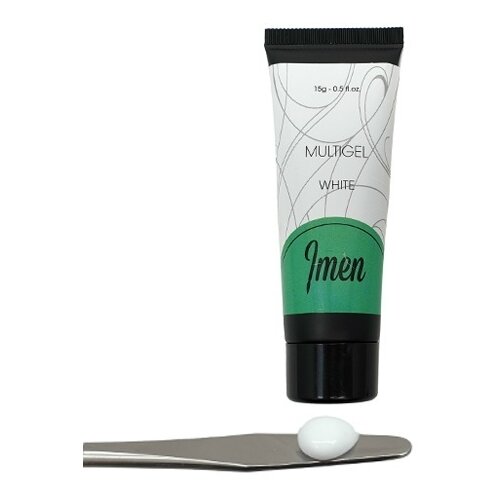 Imen акригель Multigel для моделирования, 15 мл, white