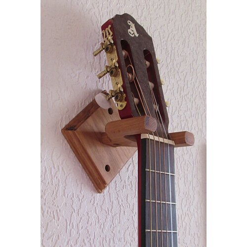 Держатель для гитары настенный деревянный (квадратное основание) a9ld 2pcs квадратное основание вешалка для гитары настенный крючок держатель дисплей стенд кронштейн прочный