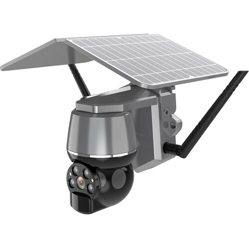 IP-камера на солнечной батарее YouSmart Intelligent Solar Energy Alert PTZ Camera Wi-Fi Q7 Grey