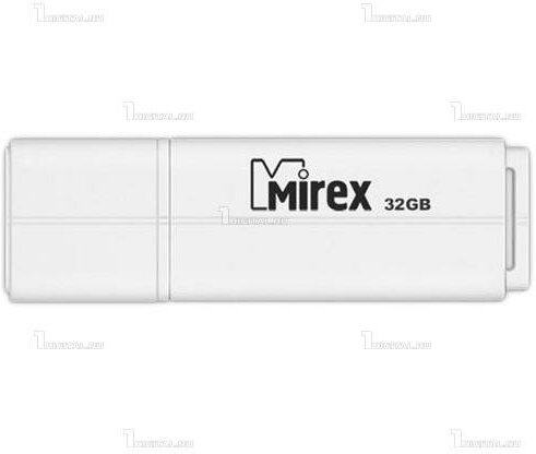 Флешка USB 4Gb Mirex Line 13600-FMULWH04 белый - фото №5