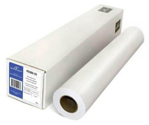 Калька бумажная для плоттеров A1+ Albeo 620мм х 175м, 80 г/кв. м, Q80-620/175