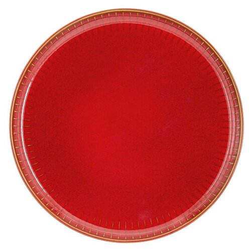 Тарелка закусочная Comet терракота, 21,5 см