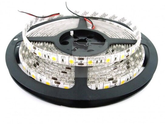 Ecola Лента светодиодн. 24V 14.4W/m 60Led/m IP20 6000K 5м 840Lm/m 6K (интер) STD SMD5050 S2DD14ESB (арт. 524191) — фото 1