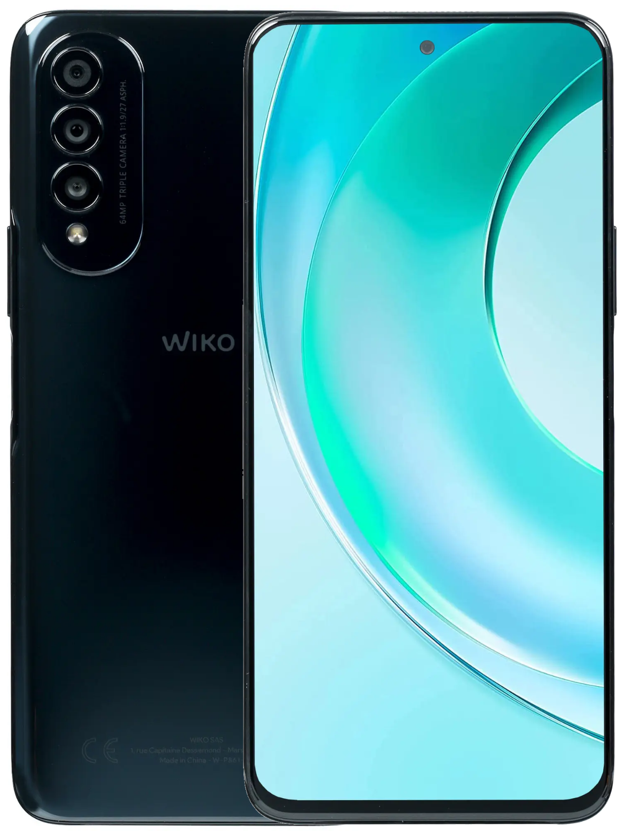 Смартфон Wiko T50 6/128 ГБ, Dual nano SIM, черный