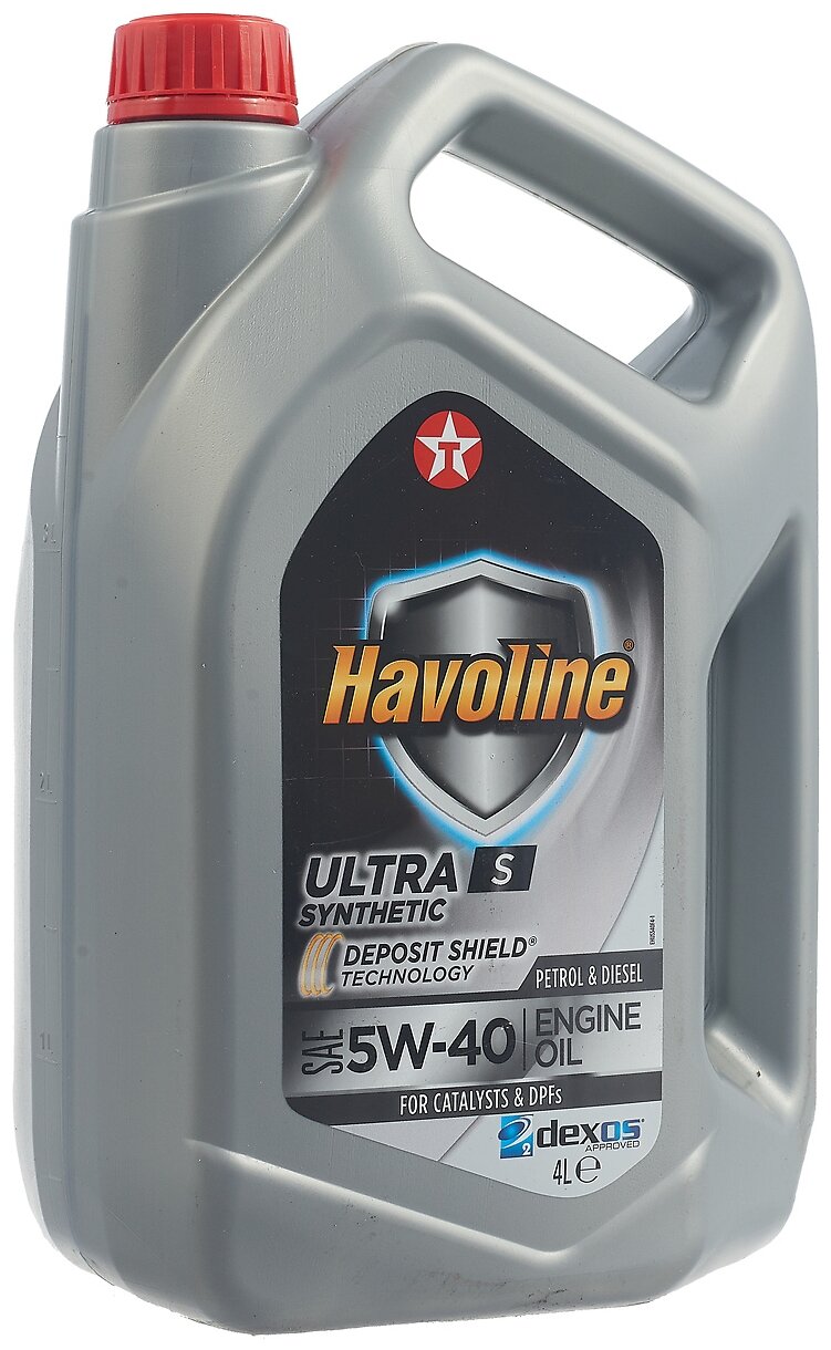 Масло моторное havoline ultra s 5w40 acea c3, api sn/cf 4л Texaco 801339MHE