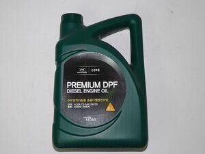 Полусинтетическое моторное масло MOBIS Premium DPF Diesel 5W-30, 6 л, 1 шт. - фотография № 4