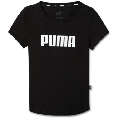 Футболка/Puma/84758603/Girls ESS PUMA Tee/черный/110