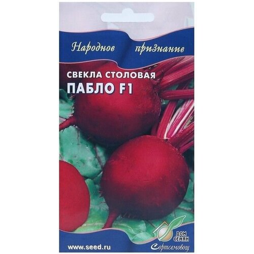 Семена Свекла Пабло Дом семян, 100 шт 6 упаковок семена свекла пабло f1 дом семян 100 шт