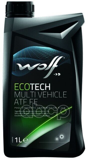 Масло Трансмиссионное Wolf Oil Ecotech Multi Vehicle Atf Fe Синтетическое 1 Л 8329449 Wolf арт. 8329449