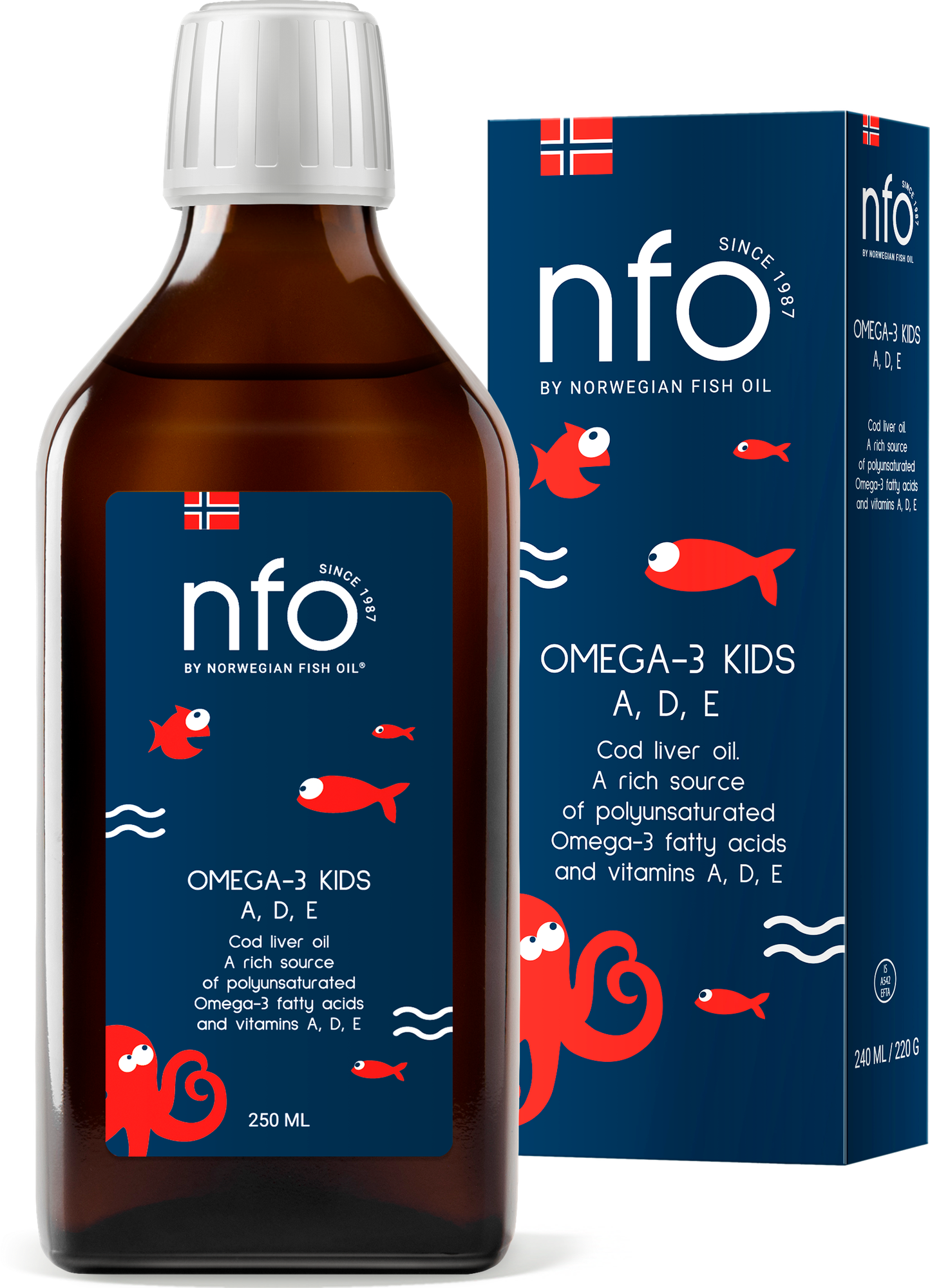 Omega-3 Kids (Cod Liver oil) фл., 240 мл