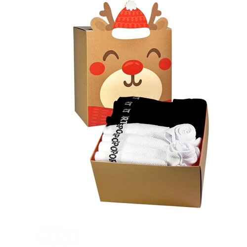 фото Носки status, 12 пар, размер 27, белый, черный