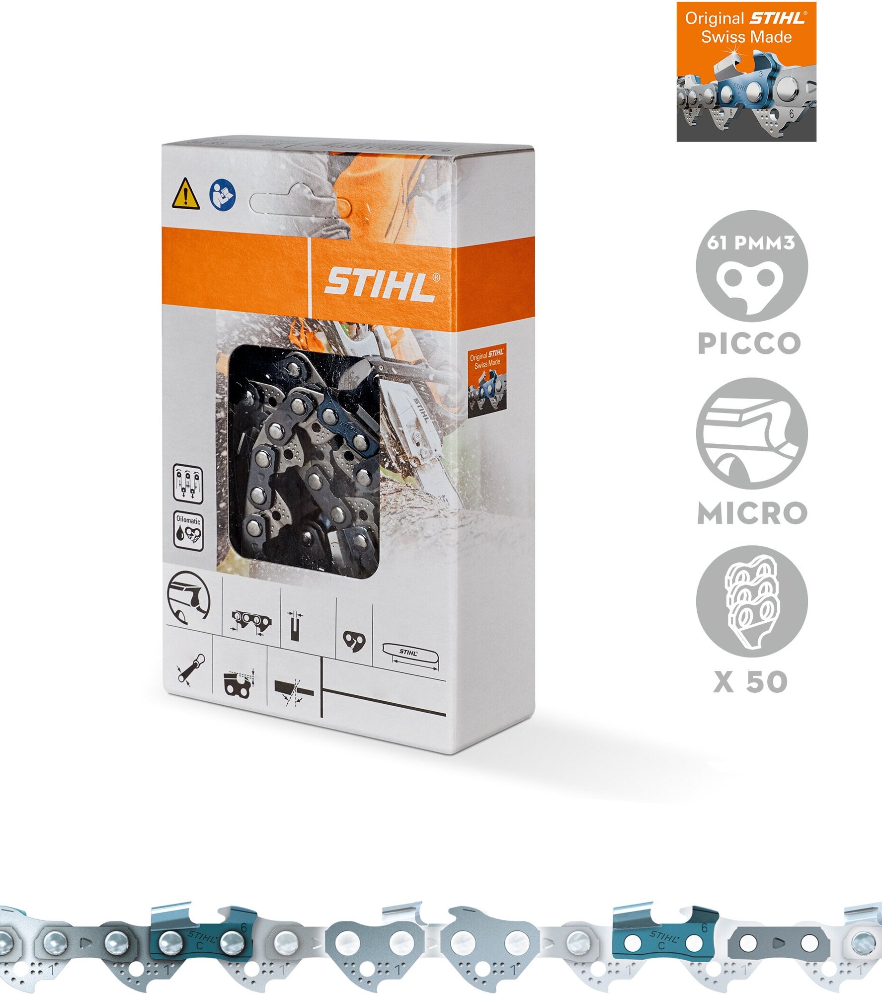 Цепь STIHL 36100060050 14