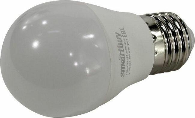 Smartbuy Лампа cветодиодная Smartbuy, G45, Е27, 9,5 Вт, 4000 К - фотография № 7