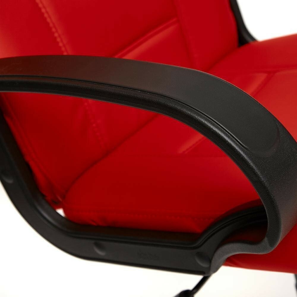 Компьютерные кресла Halmar Кресло компьютерное Tetchair СН747 экокожа красный