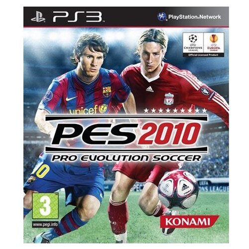 Игра Pro Evolution Soccer 2010 для PlayStation 3