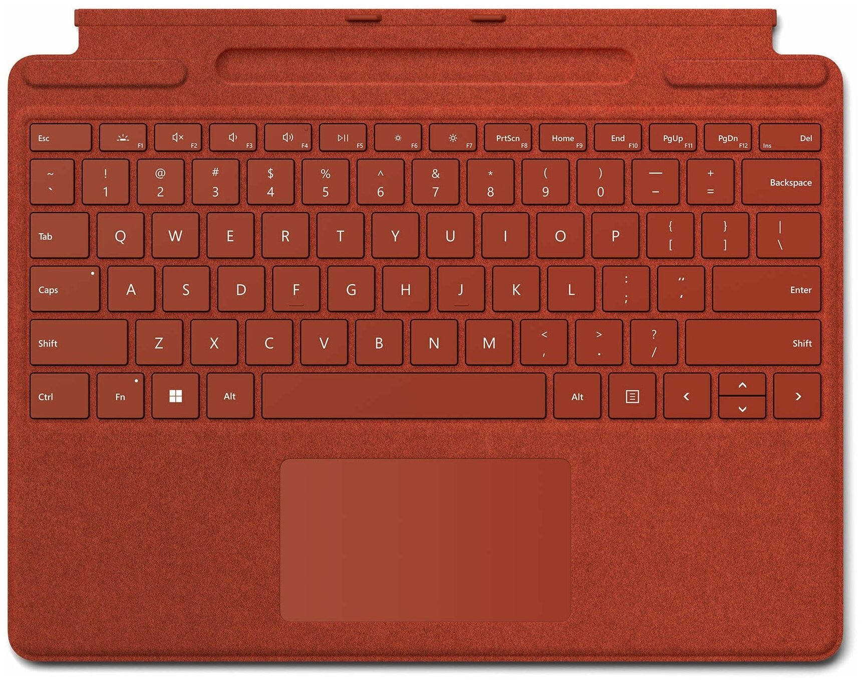 Клавиатура Microsoft Surface Pro X/8/9 Signature Keyboard Poppy Red