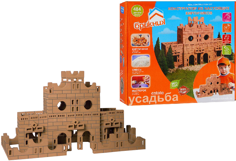 Конструктор BRICKMASTER Усадьба, для мальчиков и девочек, - фото №14
