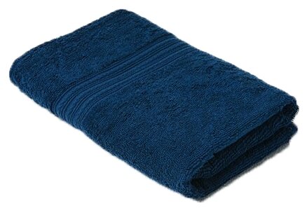 Полотенце махровое Темно-синее 50х90 см