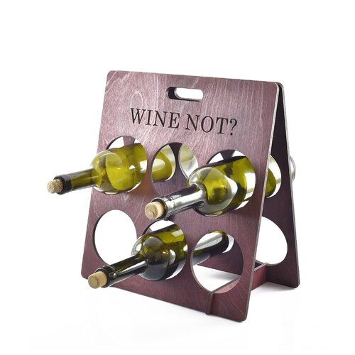 фото Подставка для 6 бутылок "wine not?" groza
