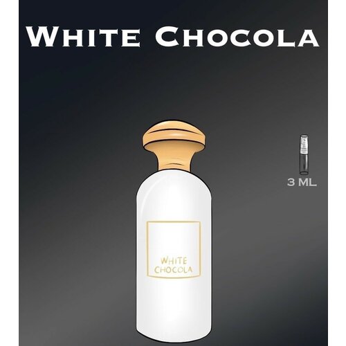 духи женские белый шоколад White Chocola стеклянный флакон 10 мл
