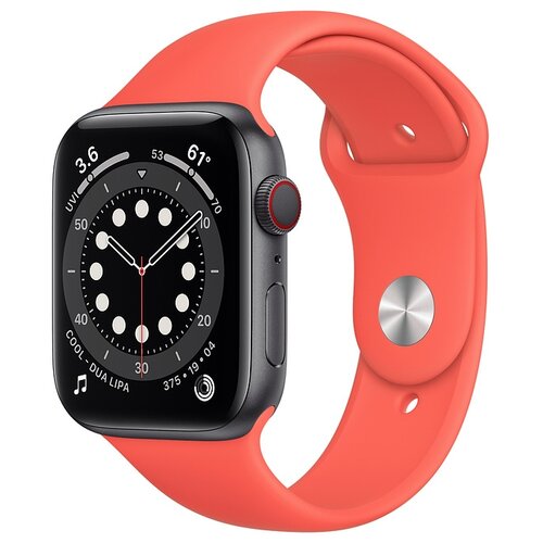 Умные часы Apple Watch Series 6 44 мм Aluminium Case Cellular, (PRODUCT)RED