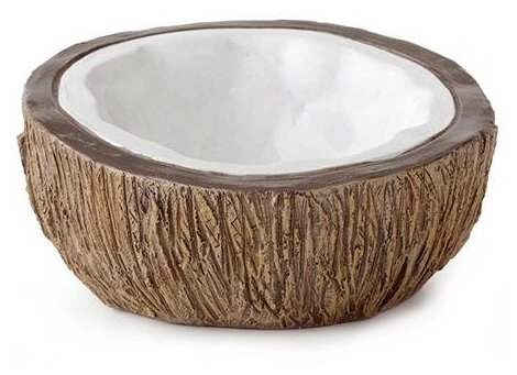 Поилка кокос Exo Terra Coconut Water dish 12х14х6 см. PT3158 (H231589) - фотография № 2
