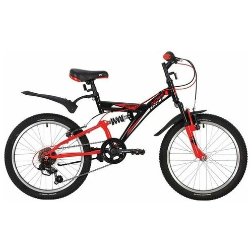 Детский велосипед Novatrack 20 Dart черный 20SS6V DART BK20 1687000₽