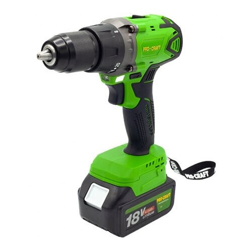 Аккумуляторный шуруповерт Procraft PA18BL Extra 20В 2х40 Ач бесщеточный 1139000₽