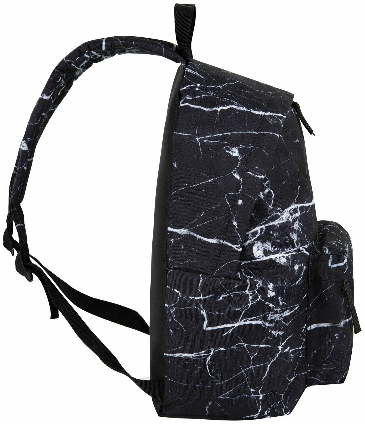 Рюкзак универсальный Brauberg сити-формат "Black marble" 20 литров, 41х32х14 см (270790)