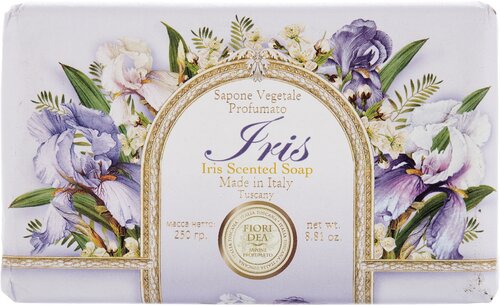 Fiori Dea Мыло кусковое Iris, 250 г