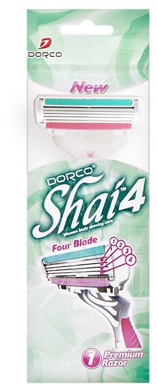 Dorco Eve 4 Disposable / Shai 4 Vanilla бритвенный станок — фото 1
