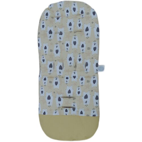 Матрасик двухсторонний в коляску.