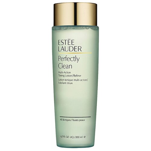 Тоник отшелушивающий ESTÉE LAUDER perfectly clean multi-action toning lotion + refiner 200мл скрабы и пилинги estee lauder отшелушивающий тоник многостороннего действия perfectly clean multi action toning lotion refiner