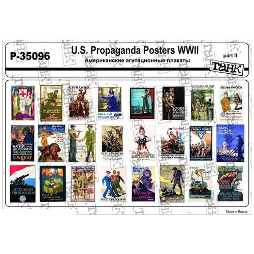 P-35096 U. S. Propaganda Posters WW II part II p 35071 soviet propaganda posters ww ii part ii