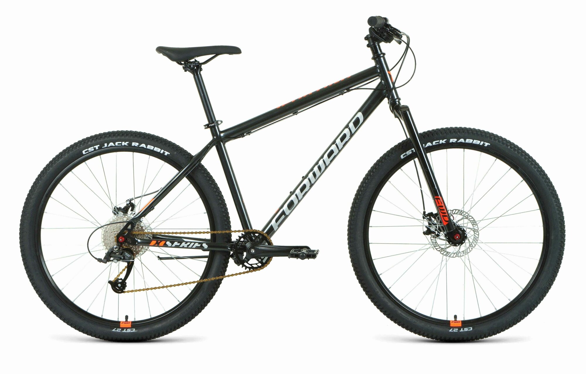 Велосипед Forward Sporting 27,5 X D рост 18" черный