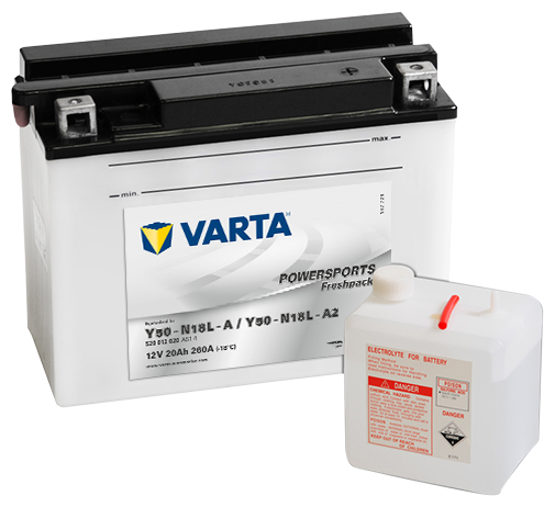 Мото аккумулятор VARTA Powersports Freshpack (520 012 020)
