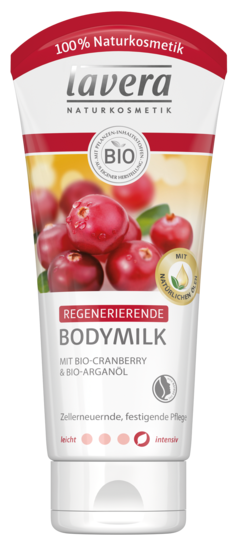 Молочко для тела Lavera Bio Body Lotion Calming Cranberry & Argan Oil