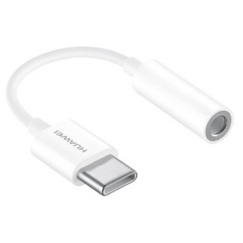 Переходник/адаптер HUAWEI USB Type-C - mini jack 3.5 mm (CM20), белый адаптер ускоритель для телефонов и планшетов usb power boost robiton