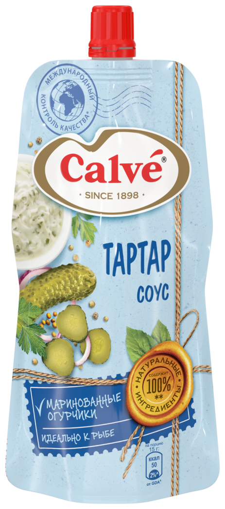 Соус CALVE Тартар, 230г