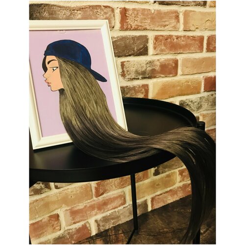 Панно из искусственных волос