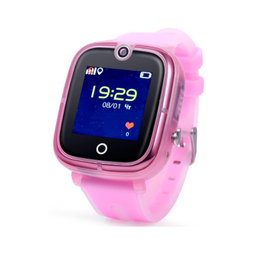 фото Детские умные часы smart baby watch kt07, розовый