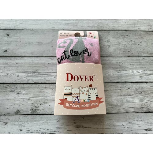 Колготки Dover, 100 den, размер 98-104, розовый