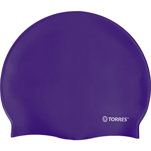 шапочка для плавания torres flat sw 12201pl фиолетовый силикон Шапочка для плавания TORRES Flat, SW-12201PL, фиолетовый, силикон