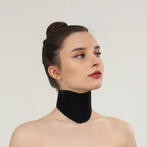 Турмалиновая накладка на шею 5 магнитов на липучке цвет чёрный2 шт 707₽