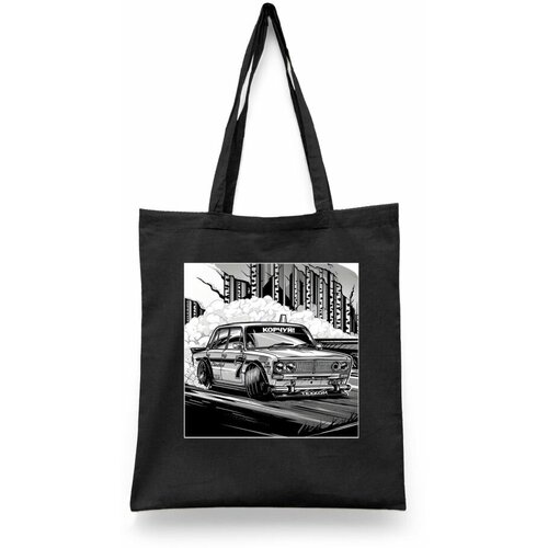 фото Сумка шоппер каждому своё, черный