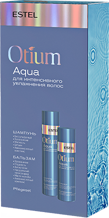 ESTEL Набор Otium Aqua для Интенсивного Увлажнения Волос, 250 мл+200 мл