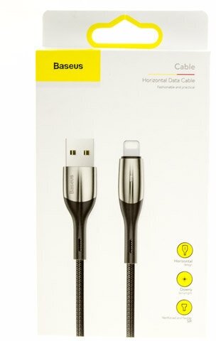 Кабель Baseus (CALSP-B01) USB/Lightning 1m (Black) - фото №2