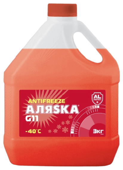 Аляска Антифриз -40 Red 3л Аляска 5538 Аляска арт. 5538